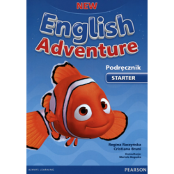 Język angielski New English Adventure Starter podręcznik + DVD Edukacja wczesnoszkolna